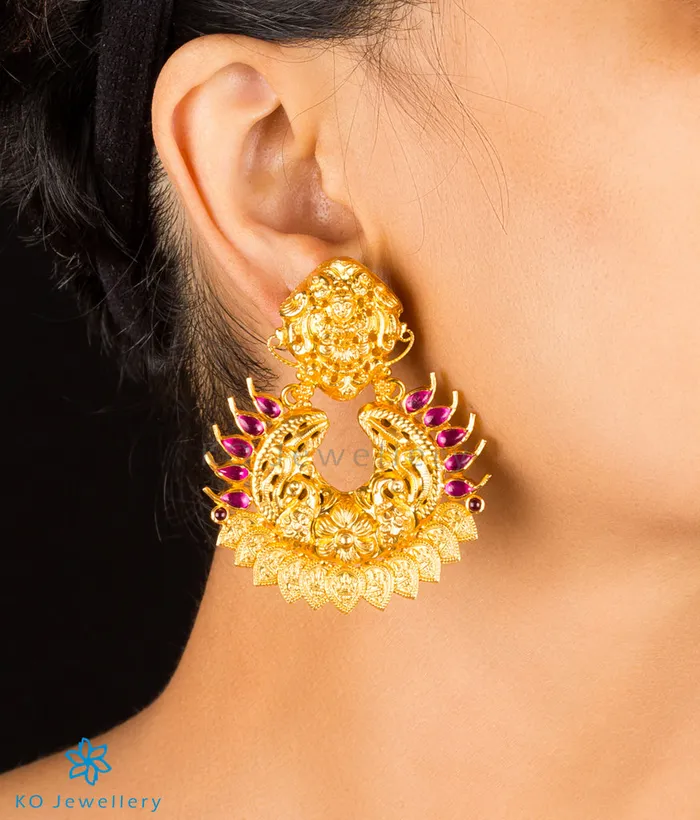 Silversmith Earrings The Devika Silver Chand Bali Earrings