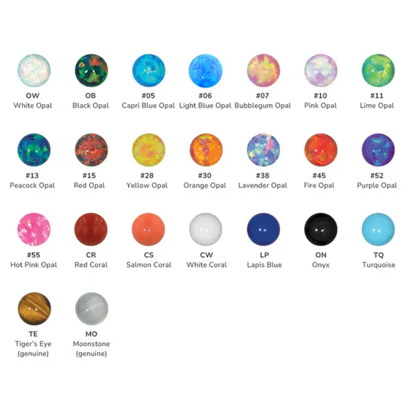 Charm Necklaces Curved 5Cabochon Cluster Threadless End by NeoMetal NeoMetal