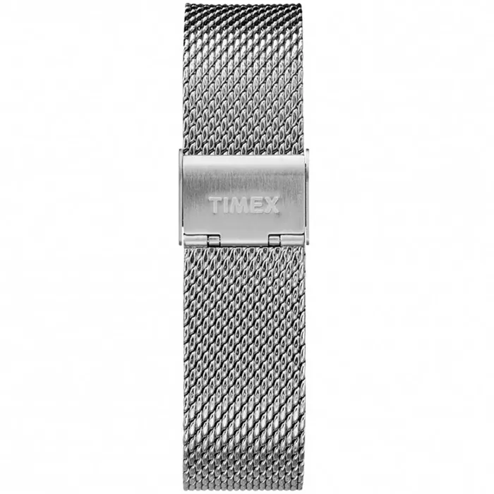 Bracelets Timex Timex Mens Quartz Watch Fairfield Blue Dial Silver Mesh Bracelet TW2T37500VQ