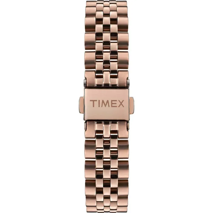 Bracelets Timex Timex Womens Watch Heritage MOP Dial Rose Gold Tone Bracelet TW2T89400VQ