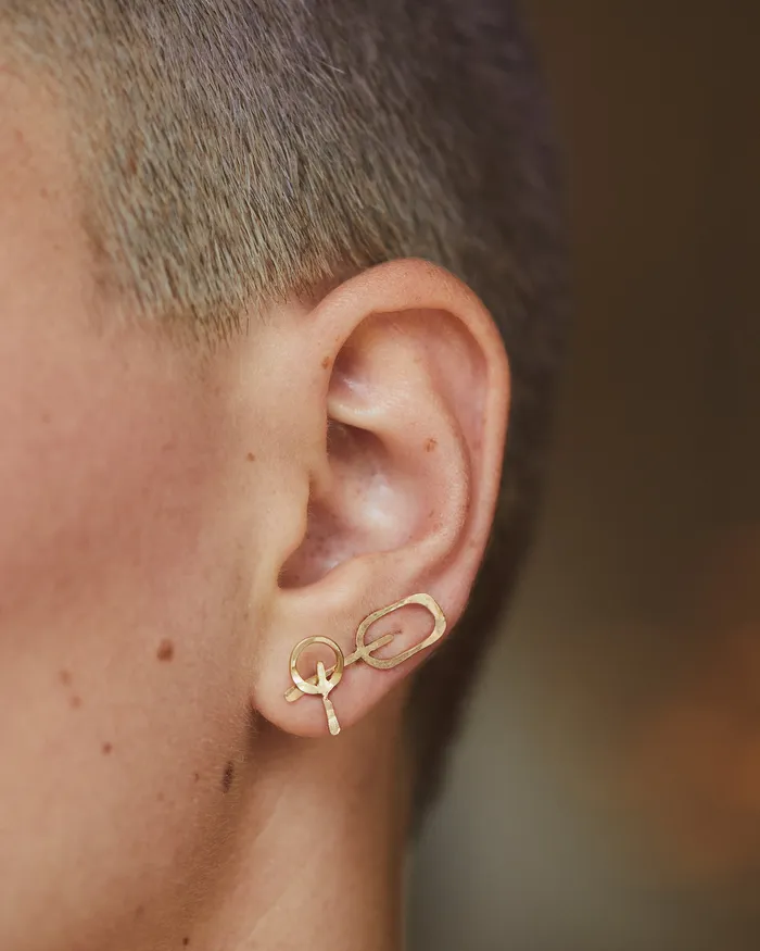 CHRISTINE FAIL Earrings Transcend Stud