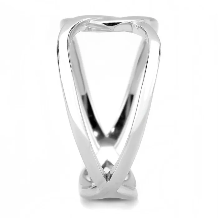 TK3585 No Plating Stainless Steel Ring with No Stone Alamode Rings