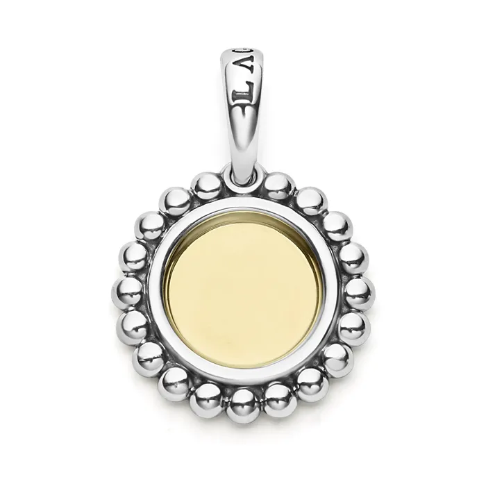 Signature Caviar I Initial Charm LAGOS Charm Necklaces