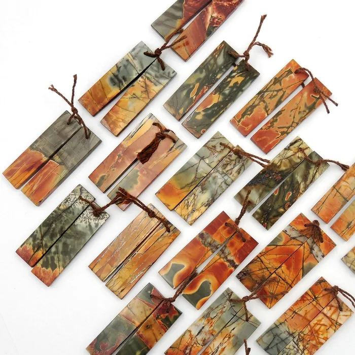 Earrings Intrinsic Trading Natural Red Creek Jasper Earring Pair Modern Flat Long Rectangle Cabochon Cab Drilled Matched Gemstone Bead Pair Multicolor Picasso Jasper Earrings Intrinsic Trading Natural Red Creek Jasper Earring Pair Modern Flat Long Rectangle Cabochon Cab Drilled Matched Gemstone Bead Pair Multicolor Picasso Jasper