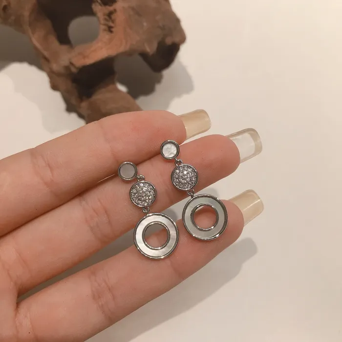 Refined by AnnaKaci Triple Circle Geometric Earring Earrings