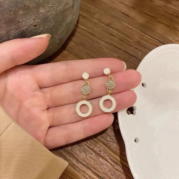 Refined by AnnaKaci Triple Circle Geometric Earring Earrings