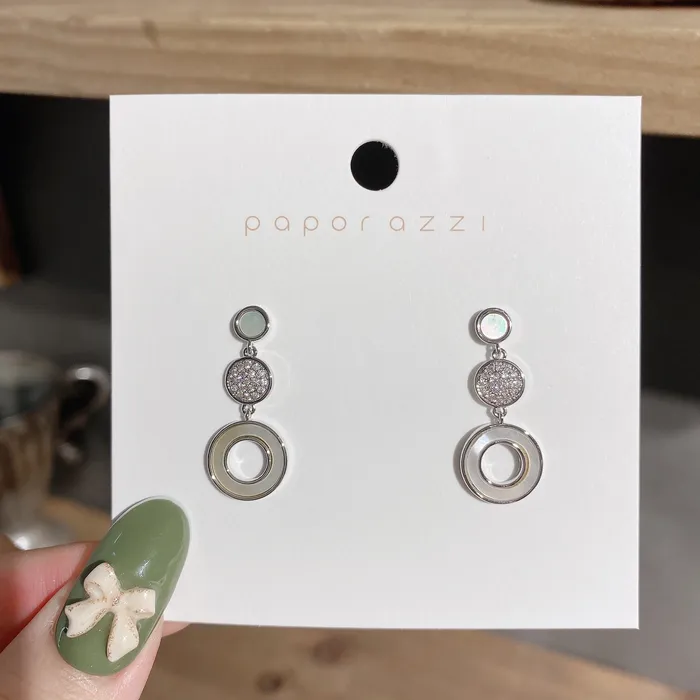 Refined by AnnaKaci Triple Circle Geometric Earring Earrings