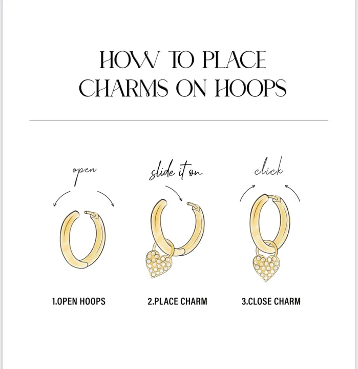 Suetables Earrings Etienne Earring Charms